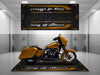 Motorcycle Mat for Cruiser Motorcycle "Special King of Street" - MM7345 MPM Motorcycle Mat