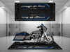 Motorcycle Mat for Cruiser Motorcycle "Special King of Street" - MM7345 MPM Motorcycle Mat