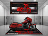 Motorcycle Mat for Indian Chieftain Motorcycle - U302 MPM Motorcycle Mat