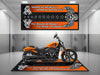 Motorcycle Mat for Motorcycle "The Sound of Power" - MM7304 MPM Motorcycle Mat