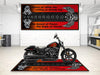 Motorcycle Mat for Motorcycle "The Sound of Power" - MM7304 MPM Motorcycle Mat