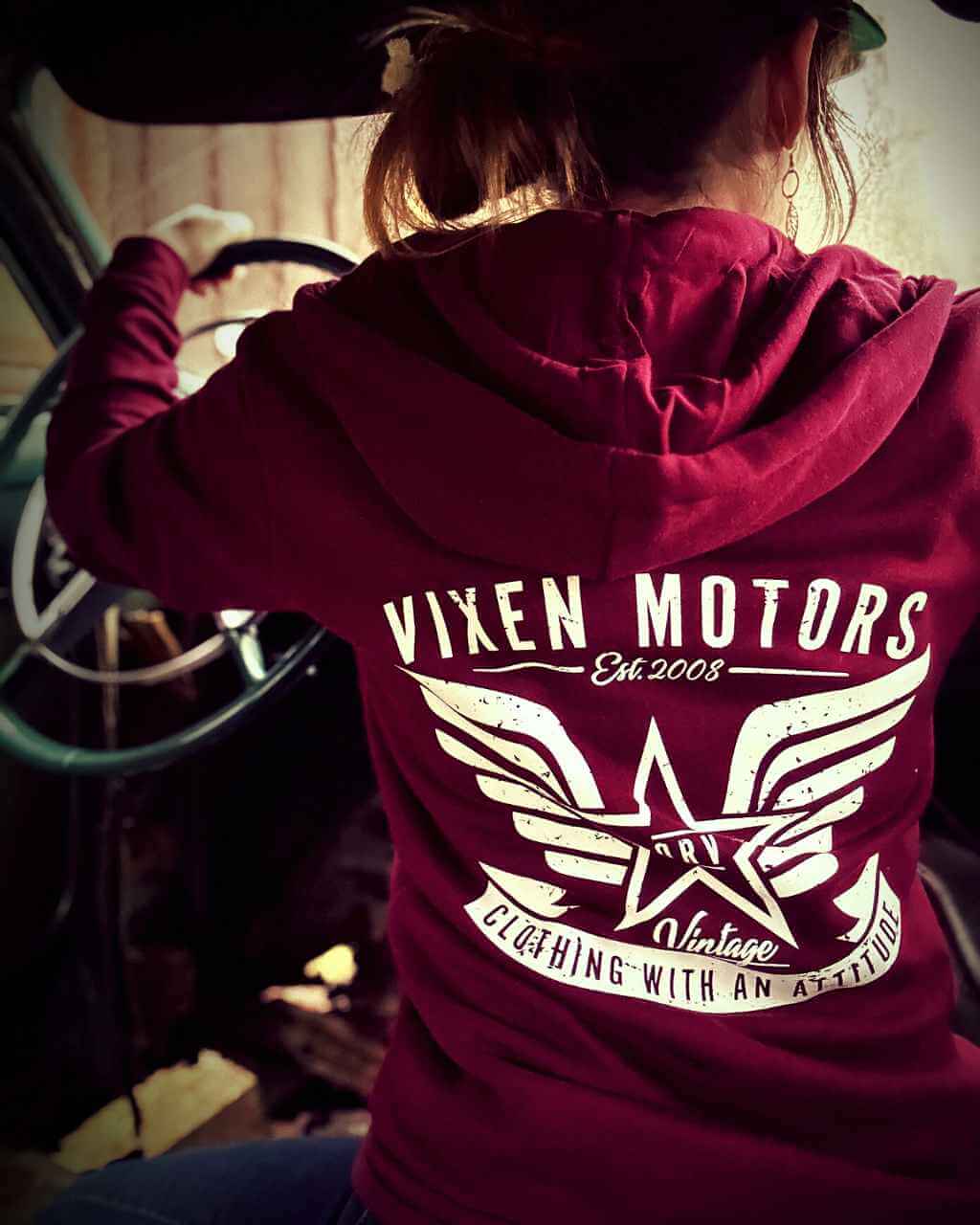 ORV Attitude Unisex Zip Hoodie OFF-ROAD VIXENS CLOTHING CO.