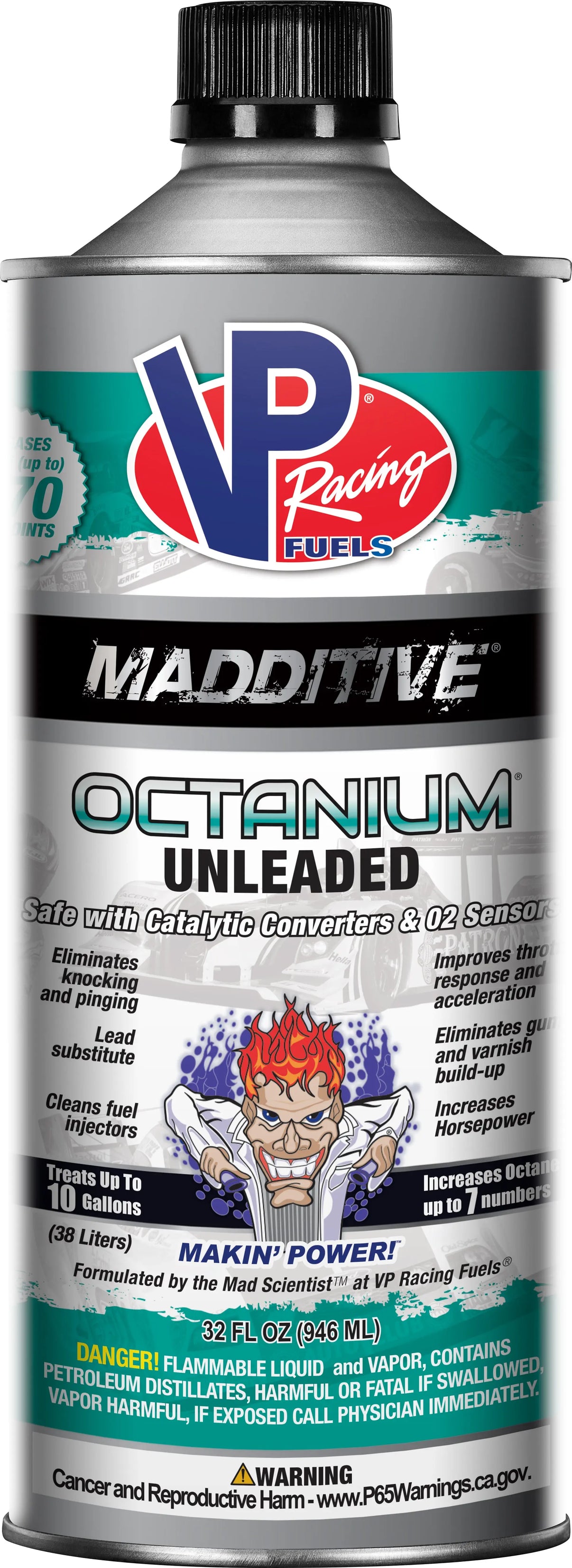Octanium Unleaded 1 Qt VP RACING