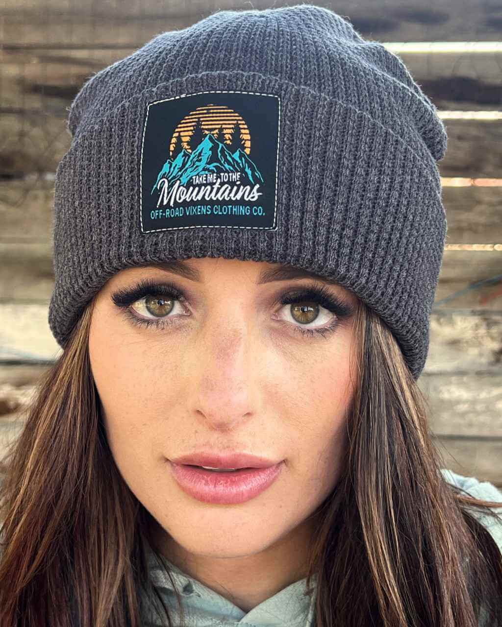 Off-Road Vixens Mountain Time Beanie OFF-ROAD VIXENS CLOTHING CO.
