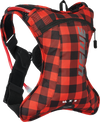 Outlander 2l Hydration Pack Flannel Red/Black
