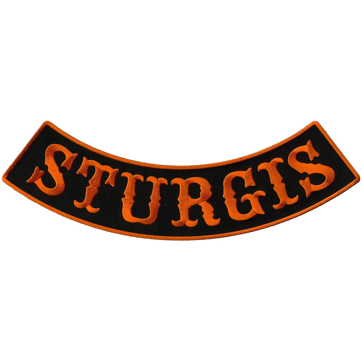 Hot Leathers PPM5155 Sturgis 12” X 3” Bottom Rocker Patch Hot Leathers