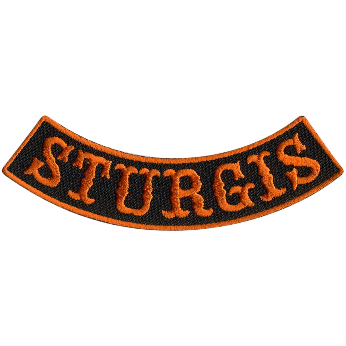 Hot Leathers Sturgis 4” X 1” Bottom Rocker Patch Hot Leathers