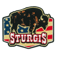 Hot Leathers Sturgis Bison Americana 3.75" Patch PPQ2683 Hot Leathers