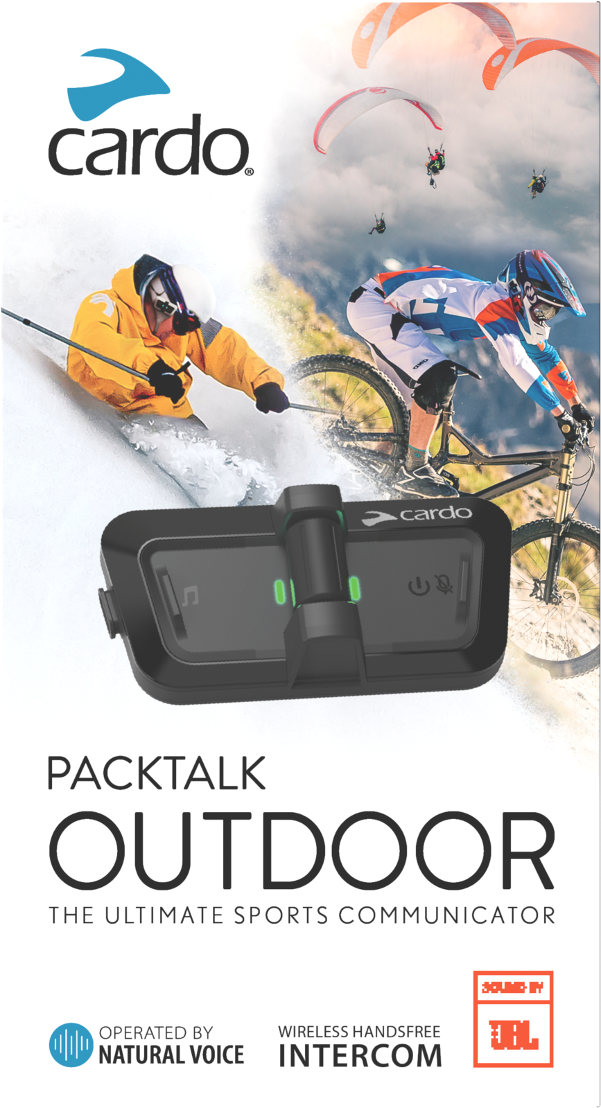 Palktalk Outdoor Single Black CARDO