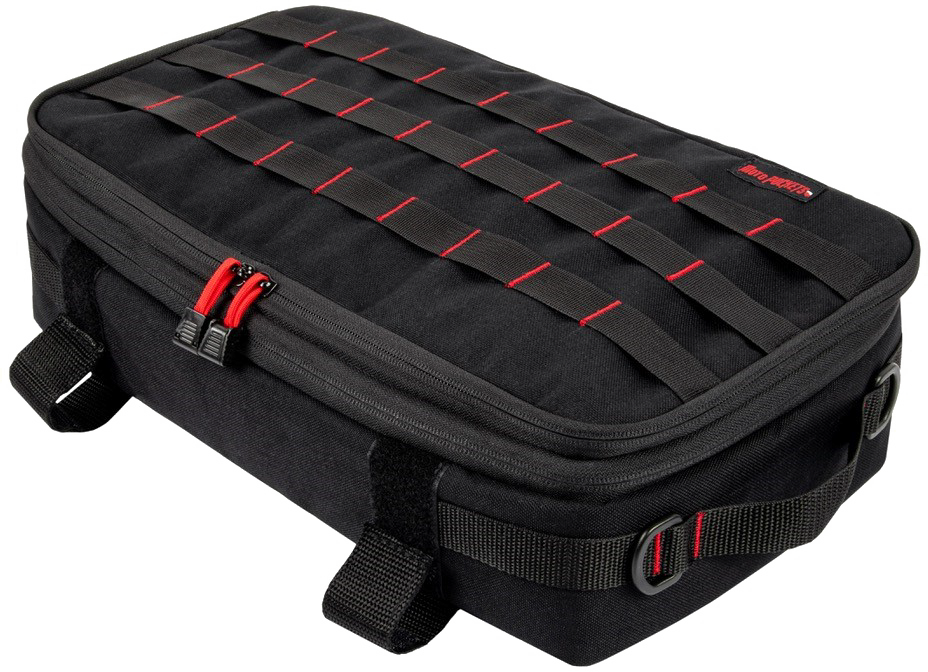Pannier Bag Black 17.5"X10"X4" MOTO POCKETS