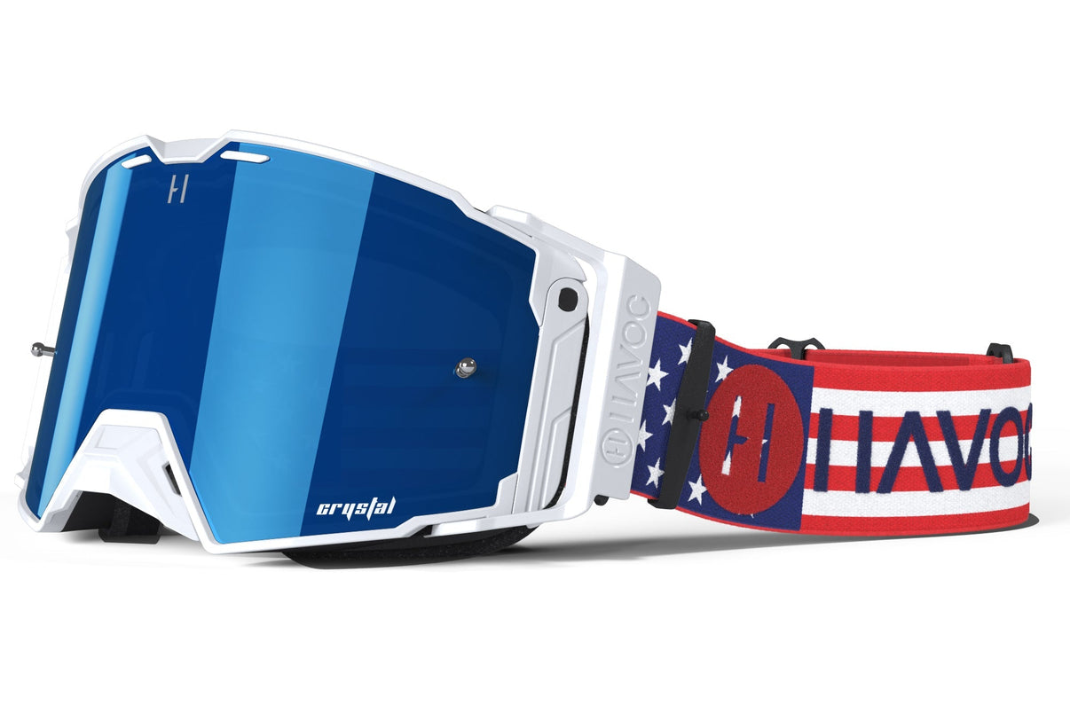 Havoc Patriot Helios Goggles - LiveTheGnar