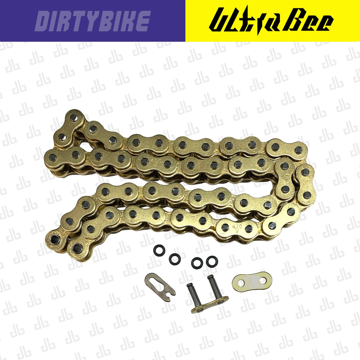 Primary Drive Sealed X-Ring Replacement 420 Chain | Surron Ultra Bee eDirtyBike
