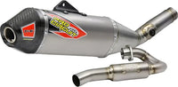 Pro Circuit Ti-6 Titanium Exhaust System W/Carbon Cap - Kawasaki KX450F | KX450X | 2024 PRO CIRCUIT