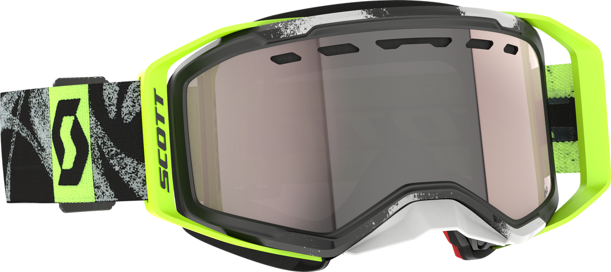 Prospect 2.0 Smb Goggle Chrm Blk/Sfty Ylw Enhcr Slv Ch SCOTT