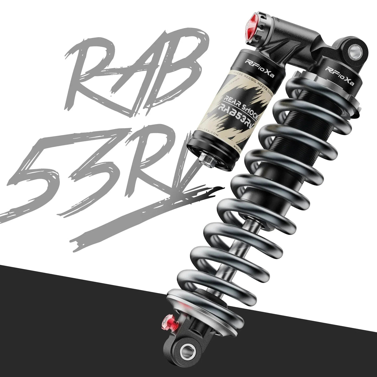RFloXa RAB53RV Rear Shock 450/ 550lb Titanium Surron