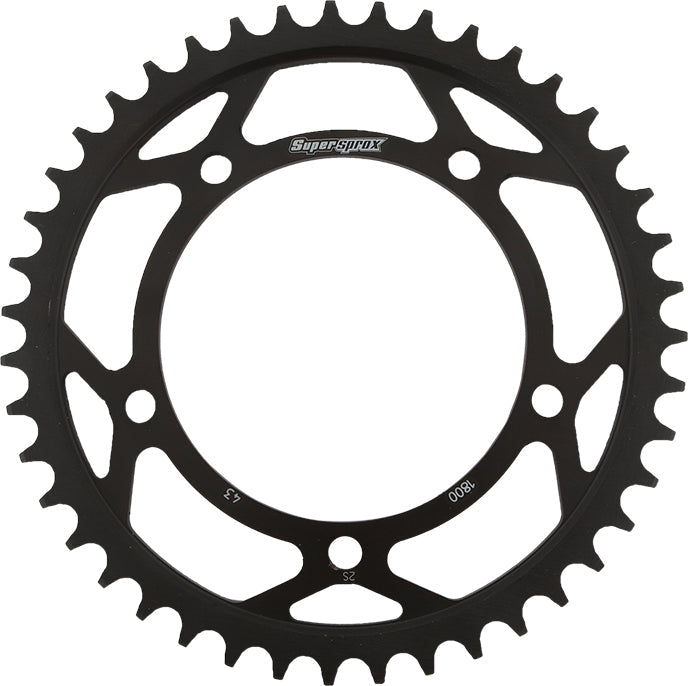 Rear Sprocket Steel 43t 530 Blk Suz/Tri SUPERSPROX