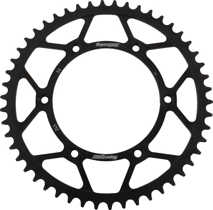 Rear Sprocket Steel 50t 520 Blk Yam SUPERSPROX