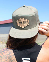 Rebel Flat Bill - Green OFF-ROAD VIXENS CLOTHING CO.