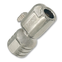 Lightning™ S-Series Tire Air Chuck | Open Flow, 1/4" F-NPT (2 Pack)
