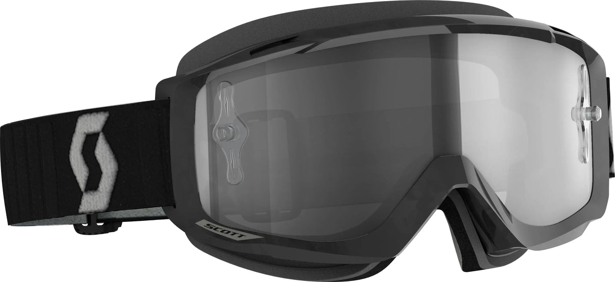 SCOYY Split OTG Goggle Ls Black/Grey Light Sensitive Grey Works - Over The Glasses Goggles SCOTT
