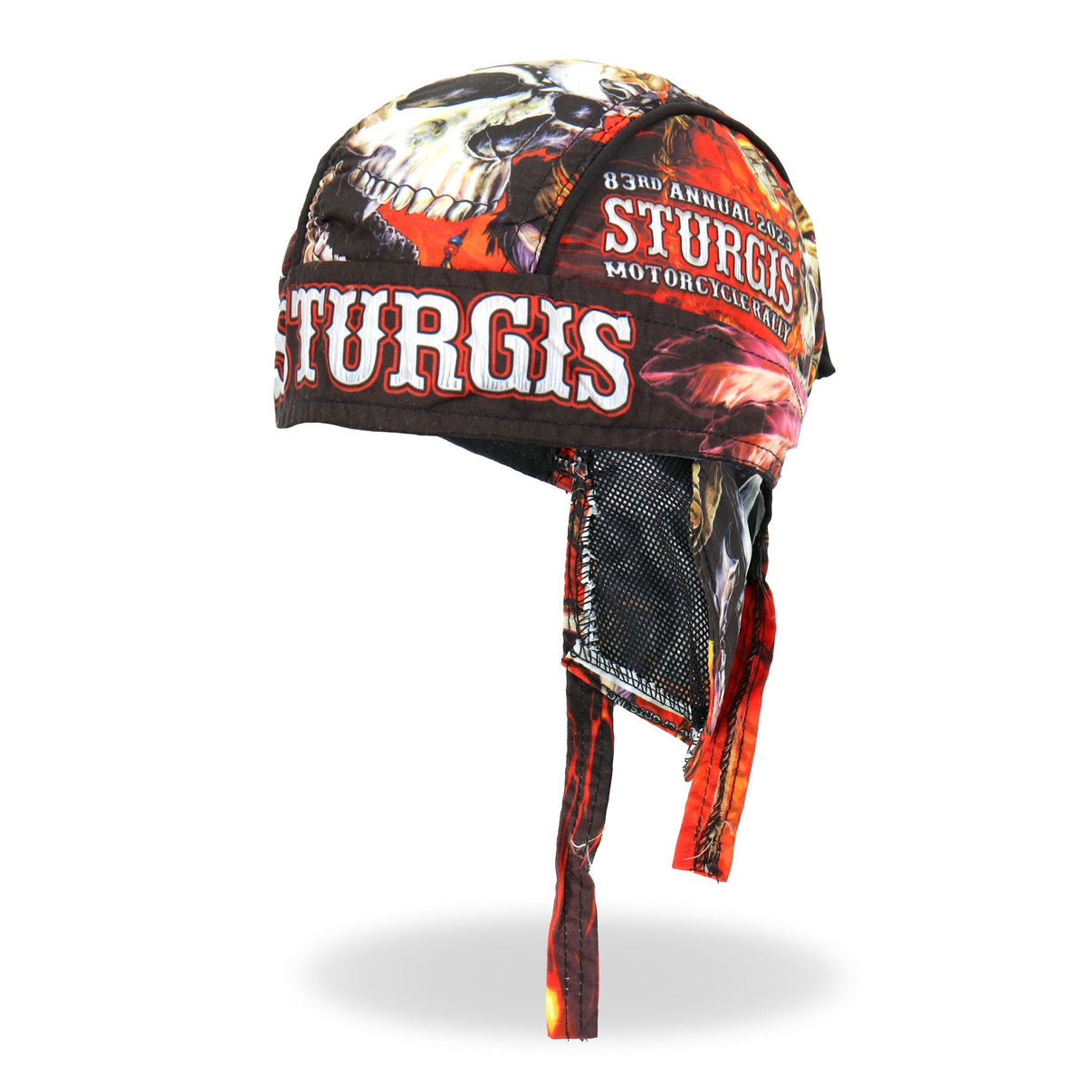 2023 Sturgis Native Wolf Headwrap Hot Leathers