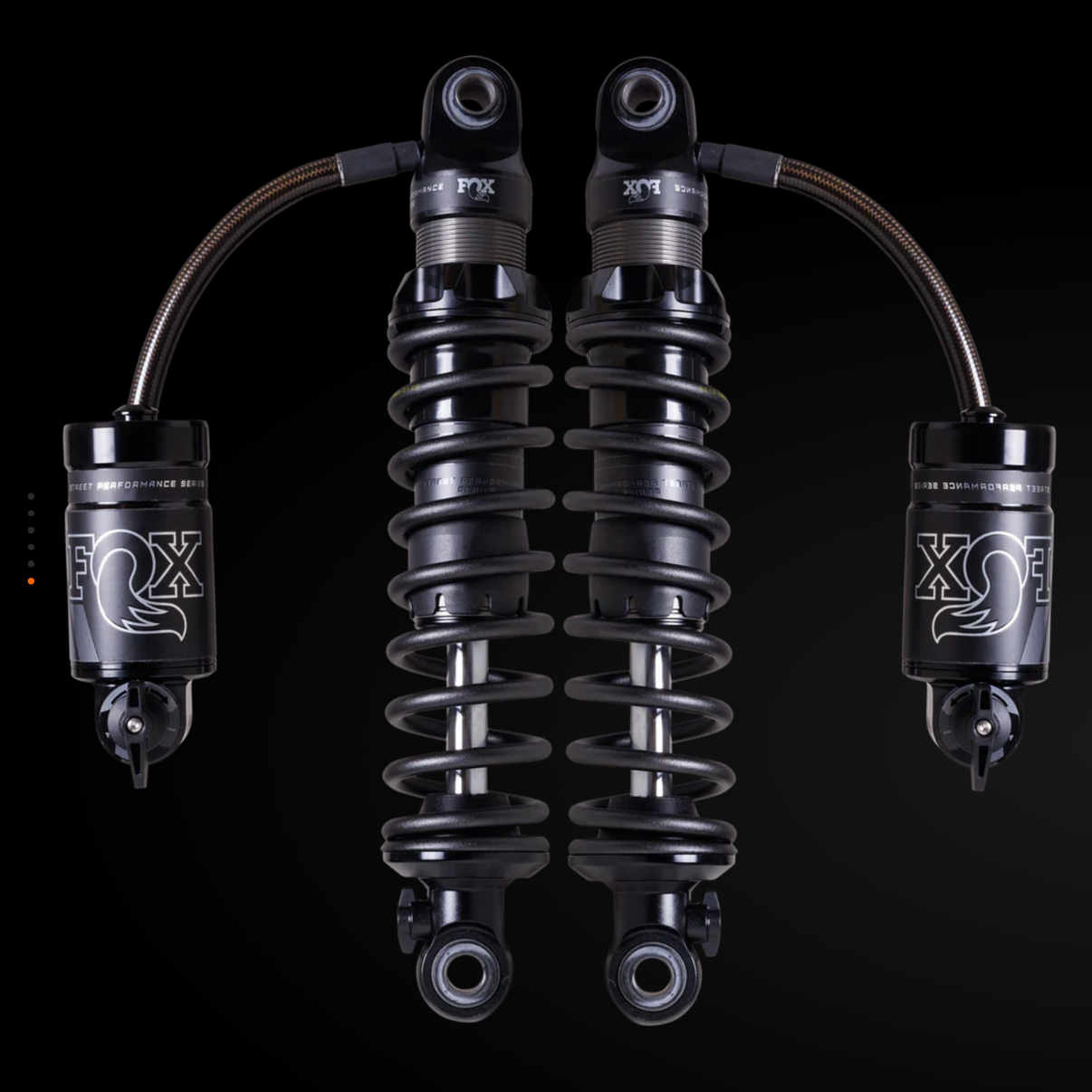 FOX QS3-QSR Rear Shock 12" - Remote Resi for Harley-Davidson Touring - LiveTheGnar