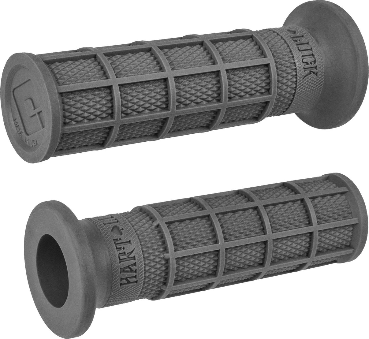 Single Ply Waffle Grips Vtwin Graphite ODI