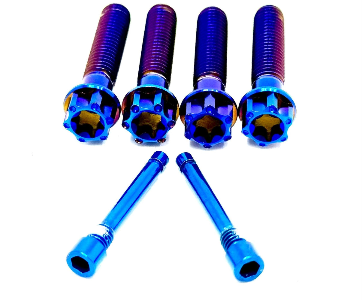 Spline Head 220mm Rotor Titanium Caliper Bolt Kit for Surron (30mm bolts) Titanium Surron