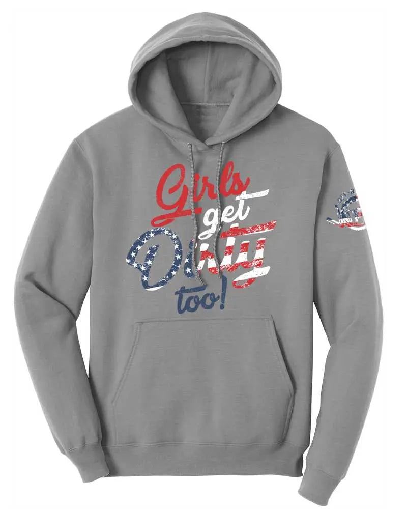 Stars & Stripes Unisex Pullover Hoodie OFF-ROAD VIXENS CLOTHING CO.