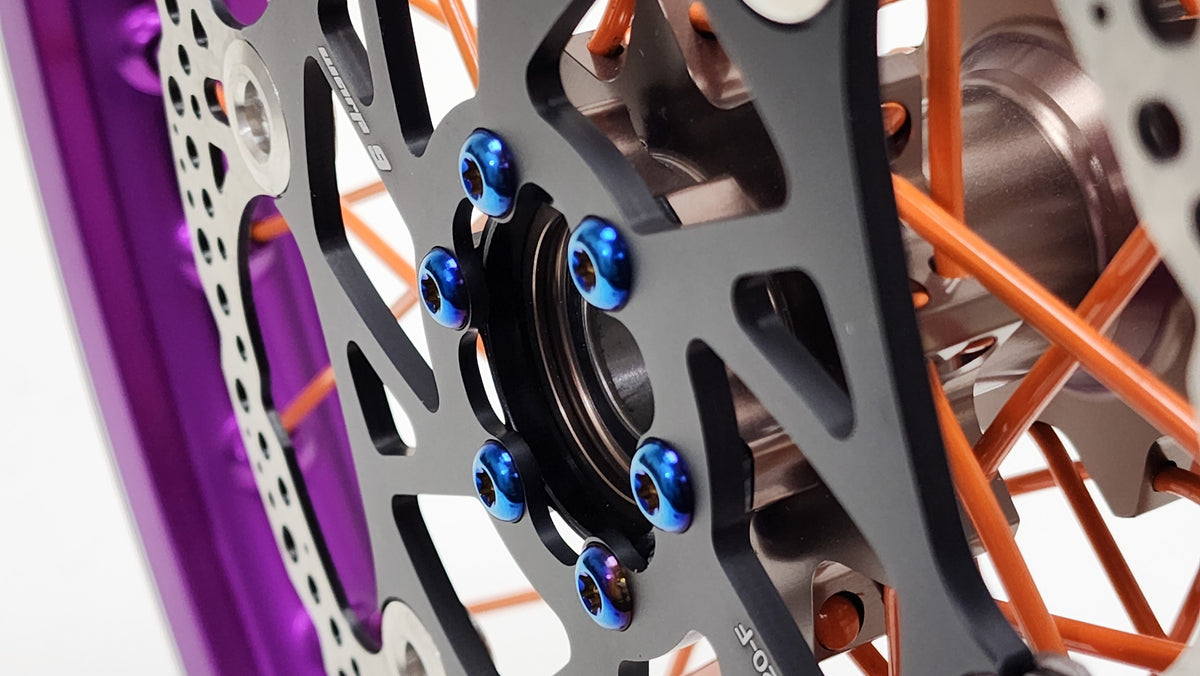 Surron / Talaria Boost Spacer front Rotor Bolts by Warp 9 Elektrisches Racing