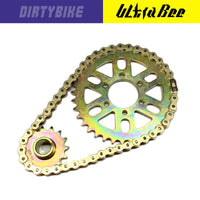 DirtyBike 420 Gold Series Primary Belt to Chain Conversion Kit Sealed X-Ring Surron Ultra Bee eDirtyBike