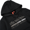 Pullover Hoodie Troy Lee Designs Factory Racing BLACK / REFLECTIVE image 3