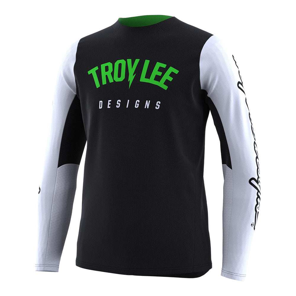 Youth GP Pro Jersey Boltz BLACK / WHITE image 1