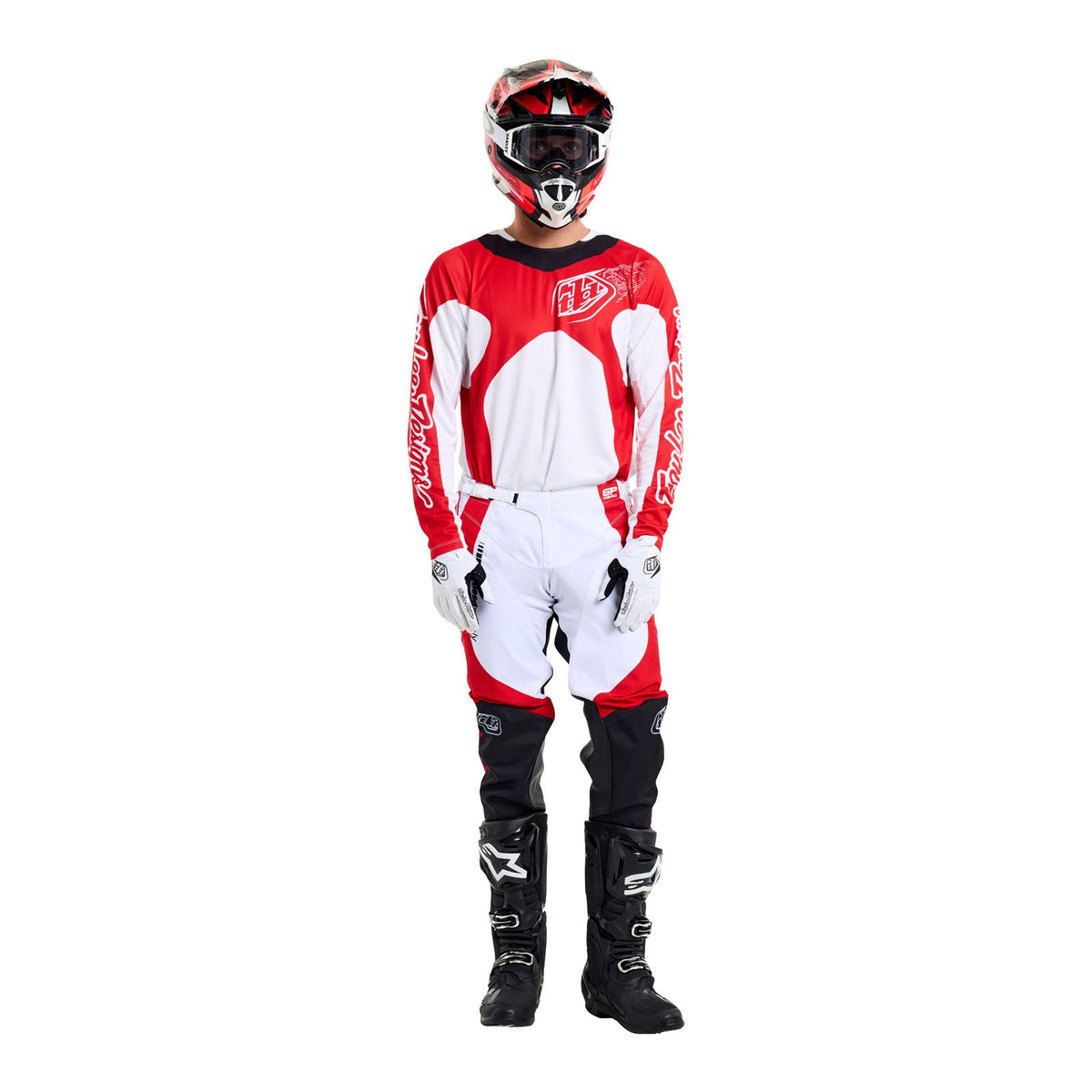 GP Pro Jersey Frames WHITE / RED image 10