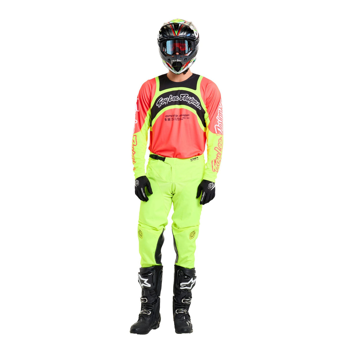 GP Pro Jersey Swerve INFRA RED / FLO YELLOW image 10