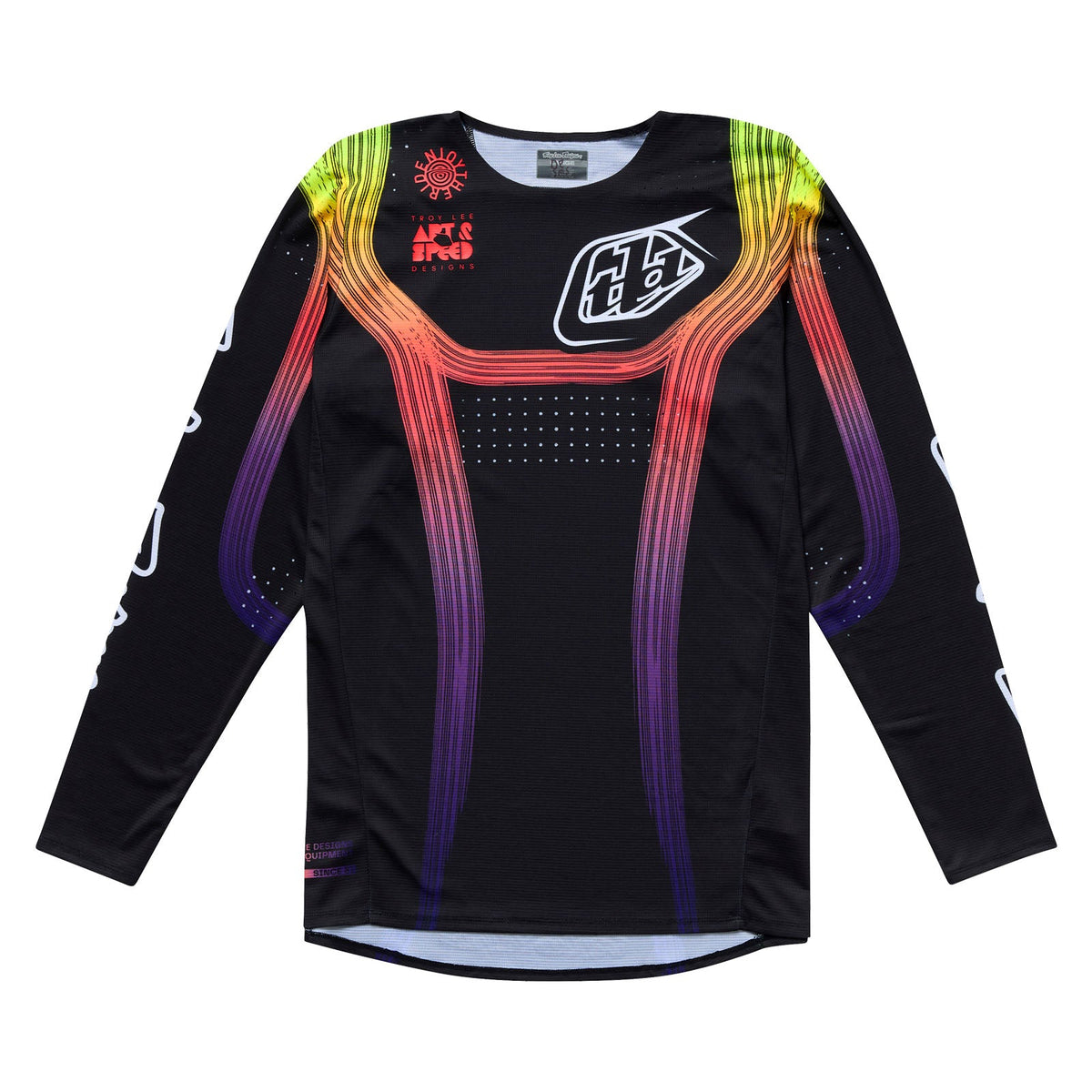 Youth SE Pro Jersey Stripes BLACK / MULTI image 1