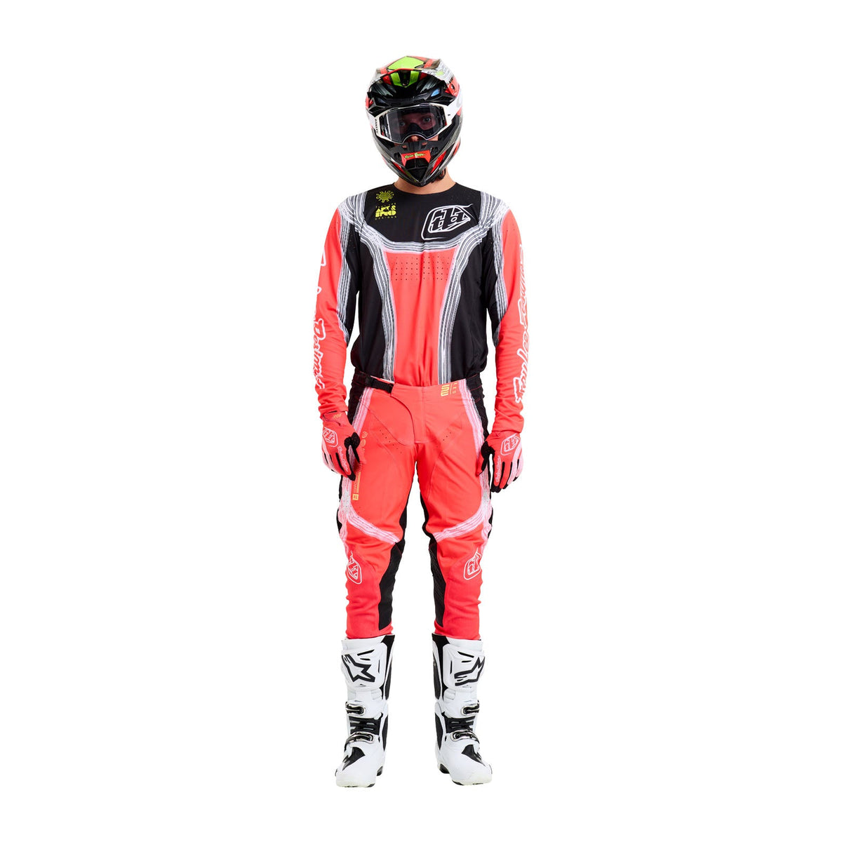 SE Pro Jersey Stripes INFRA RED / BLACK image 10
