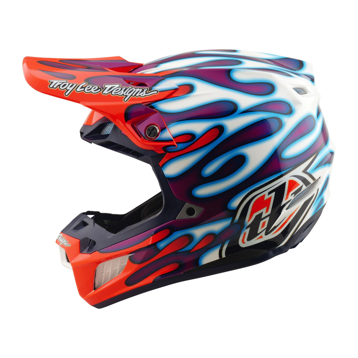 SE5 Composite Helmet W/MIPS Overspray VIOLET / WHITE image 1