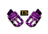 TS Custom Foot Pegs w/ Titanium Grips for Surron and Most Light E-moto