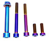 Talaria MX3, MX4 6 Piece Custom Motor / Gearbox Titanium Kit Titanium Surron