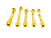Talaria MX3, MX4 Linkage / Rear Shock Mount Kit Custom Titanium Surron