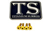 Titanium Baja Designs Headlight Cover Plate Bolts (4)
