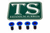 Titanium Baja Designs Headlight Cover Plate Bolts (4)
