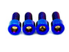 Titanium Bash Guard/ Skid Plate Bolts - Surron LBX and Segway (Set of 4) Titanium Surron