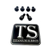 Titanium E-Moto Headlight Mount Bolts