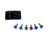 Titanium Front Rotor Bolts - Altis Sigma Titanium Surron