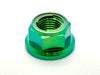 Titanium Rear Axle/ Motor Shaft Nut - M12x1.25 Metal Locking Nut Titanium Surron