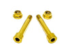 Titanium Rear Shock Mount Hardware (4 Pieces) Altis Sigma Titanium Surron