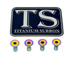 Titanium Surron Ultra Bee Brake Reservoir Cap Bolts