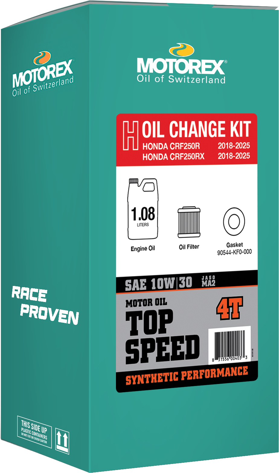 Top Speed Oil Change Kit Hon 1.08l 10w/30